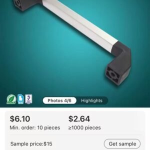 SK4-69 Satin Aluminum Oven Arm Handles