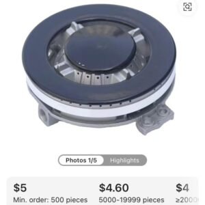 Triple Flame Burner for Gas Cooker