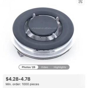 Triple Flame Aluminum Gas Burner Sets